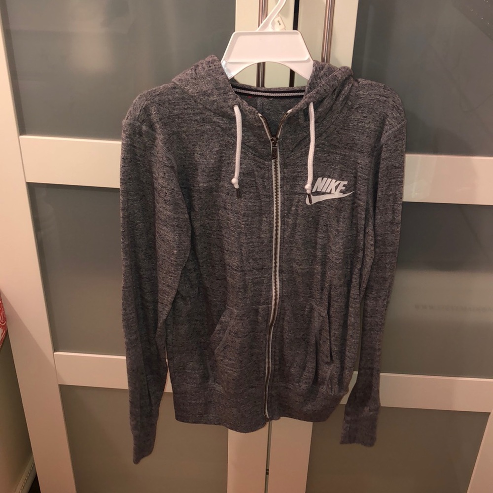 Nike zip-up sweatshirt